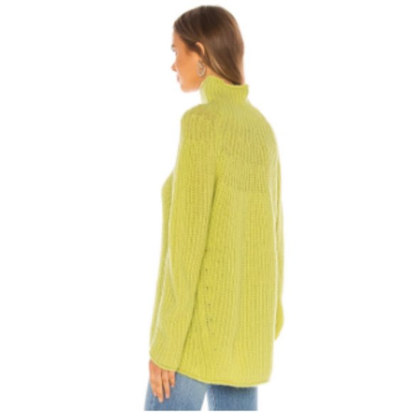RAG & BONE Joseph Cozy Soft Citron Sweater S / M - Picture 6 of 16